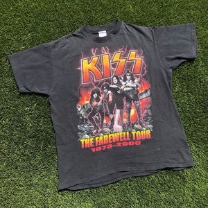 Vintage Y2K KISS “The Farewell Tour” Tee